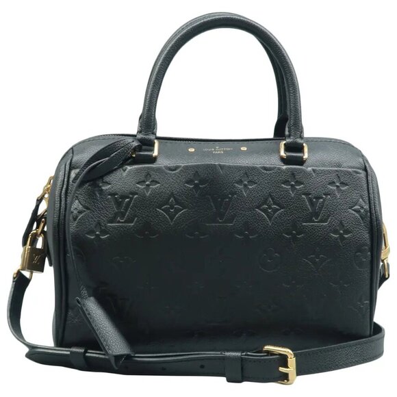 Louis Vuitton Handbags - 100% Authentic Louis Vuitton Speedy Bandouliere 25 Leather Satchel 1587-080224